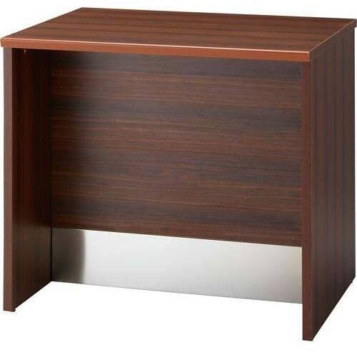 Ｃカウンター木製ロータイプ幅８００　ＢＲ　【組立サービス付】