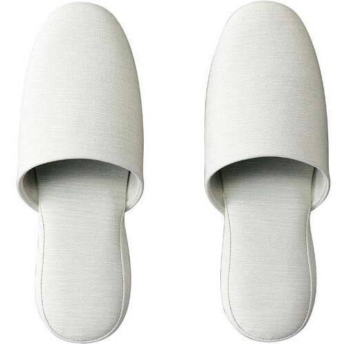 拭くだけお手入れのビニールスリッパ　グリーン１０足