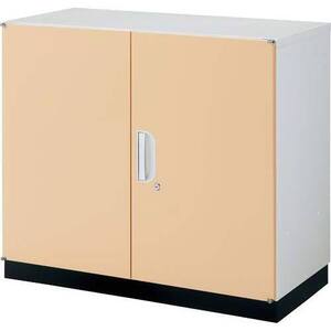 アッセ収納９００&times;４５０下置２段７９０ＮＡ両開Ｂ　【組立サービス付】