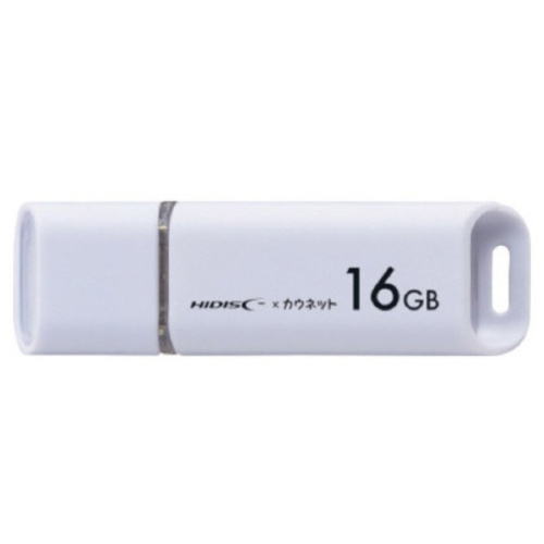 ＵＳＢメモリ　キャップ式　１６ＧＢ　ホワイト&times;１０