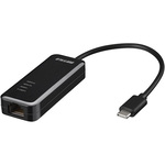 Ｇｉｇａ対応　Ｔｙｐｅ－Ｃ　ＵＳＢ３．２（Ｇｅｎ１）用ＬＡＮアダプター　ブラック　■お取り寄せ品