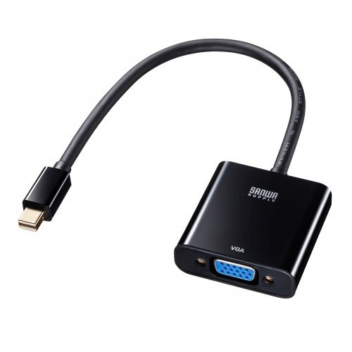 Ｍｉｎｉ　ＤｉｓｐｌａｙＰｏｒｔ－ＶＧＡ変換アダプタ　ＡＤ－ＭＤＰＶ０２　■お取り寄せ品