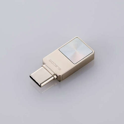 ＵＳＢメモリ／ＵＳＢ　５Ｇｂｐｓ／Ｔｙｐｅ－Ｃ／スマホ向け／１２８ＧＢ／シルバー　■２営業日内届