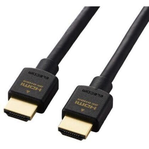 ＨＤＭＩケーブル／ＨＤＭＩ２．１／ウルトラハイスピード／２．０ｍ／ブラック　ＣＡＣ－ＨＤ２１Ｅ２０ＢＫ２　■お取り寄せ品