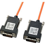 ＤＶＩ光ファイバケーブル（シングルリンク・２０ｍ）　ＫＣ－ＤＶＩ－ＦＢ２０Ｋ　■お取り寄せ品