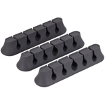 ＭＯＴＴＥＲＵ　マグネットケーブルクリップ　スモーキーブラック　ＭＯＴ－ＣＢＣＬＩＰ０５－ＢＫ　■お取り寄せ品