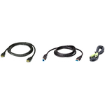 ＨＤＭＩ　ＫＶＭケーブルキット　１．８ｍ　４Ｋ対応　２Ｌ－７Ｄ０２ＵＨＸ３　■お取り寄せ品