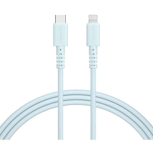 ＵＳＢ－Ｃ　ｔｏ　Ｌｉｇｈｔｎｉｎｇケーブル　２ｍ　パウダーブルー　ＭＯＴ－ＳＣＢＣＬＧ２００－ＢＬ　■お取り寄せ品
