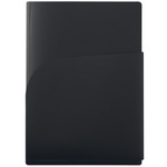 ソリッドホルダー＜オープン＞Ａ４ピュアブラック　【お取り寄せ品】６営業日以内届