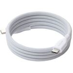 ＵＳＢ　Ｔｙｐｅ－Ｃケーブル／まとまる／メッシュ／１．０ｍ／ホワイト　ＭＰＡ－ＣＣＴＭＧ１０ＷＨ　■お取り寄せ品