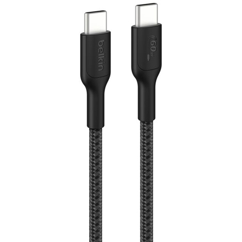 ＢｏｏｓｔＣｈａｒｇｅ　Ｐｒｏ　ＵＳＢ－Ｃ　ｔｏ　ＵＳＢ－Ｃ　編組ケーブル　６０Ｗ　１Ｍ　ブラック　■２営業日内届