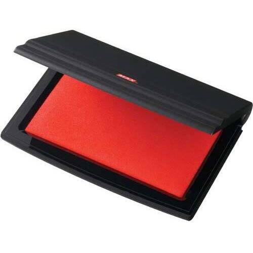 マックス 瞬乾朱肉プレミオ 盤面サイズ：直径６３ｍｍ ＳＡ−６００４ＰＳカミバコ ★10パックセット マックス 瞬乾朱肉プレミオ 角型 105×63mm SA－304PSカミバコ