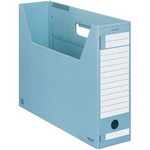 ファイルボックス　Ｄタイプ　Ａ４横　青