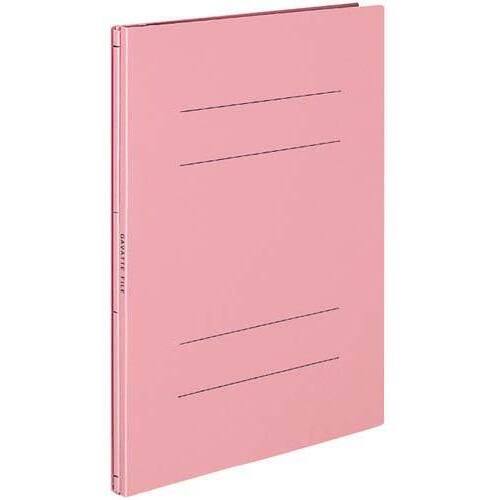 ガバットファイル（活用タイプ・紙製）Ａ４縦桃　５冊