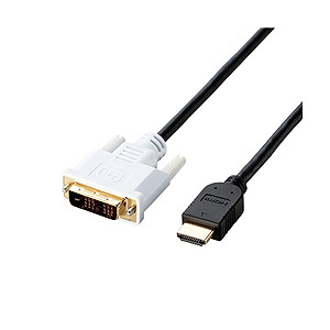 ＨＤＭＩ－ＤＶＩ変換ケーブル／１．５ｍ／ブラック　ＣＡＣ－ＨＴＤ１５ＢＫ　■お取り寄せ品