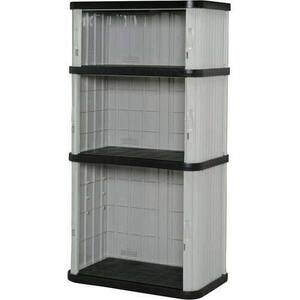 ミニロッカー３段高さ１７５０ＭＬ－１８５０Ｖ　【組立サービス付】