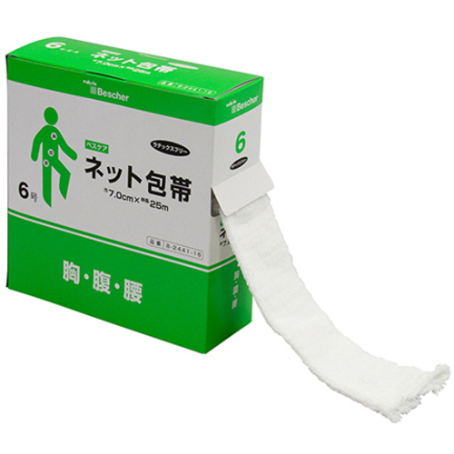 ベスケア　ラテックスフリーネット包帯　６号　　８－２４４１－１６