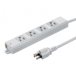 工事物件タップ（３Ｐ・４個口・２ｍ）　ＴＡＰ－ＫＳ４Ｎ－２　■お取り寄せ品