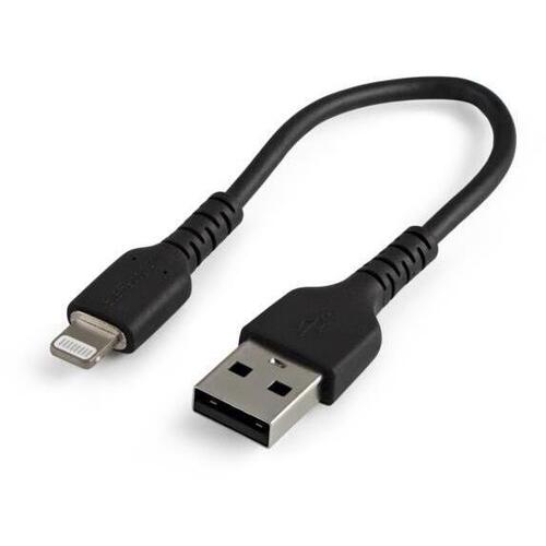 高耐久Ｌｉｇｈｔｎｉｎｇ－ＵＳＢ－Ａケーブル１５ｃｍ／ブラック　ＲＵＳＢＬＴＭＭ１５ＣＭＢ　■お取り寄せ品