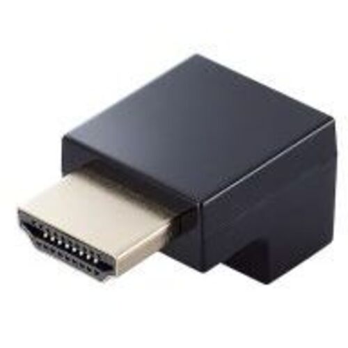 ＨＤＭＩ延長アダプター／Ｌ字下／ＡＦ－ＡＭ／スリムタイプ／ブラック　ＡＤ－ＨＤＡＡＢＳ０２ＢＫ　■お取り寄せ品