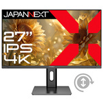 液晶ディスプレイ　２７型／３８４０×２１６０／ＨＤＭＩ×２、ＤＰ×２／ブラック／スピーカー有／２年保証　■２営業日内届