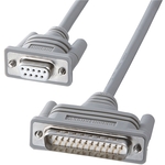 ＲＳ－２３２Ｃケーブル（ＴＡ・モデム用・６ｍ）　ＫＲＳ－３１０６ＦＫ２　■お取り寄せ品