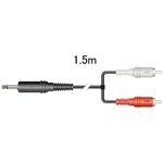 ピンプラグＸ２－ミニプラグ（１．５Ｍ）　ＣＮ－１３６Ａ　■お取り寄せ品