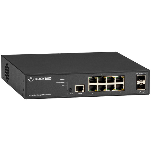 ＰｏＥスイッチ　ＰｏＥ＋対応　１０／１００／１０００Ｔｘ８　ＳＦＰ／ＳＦＰ＋ｘ２　■お取り寄せ品