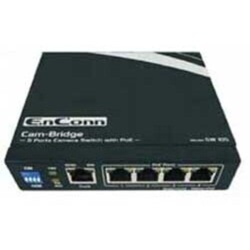 ５ポートＰｏＥ／ＰｏＥ　Ｐｌｕｓ対応カメラ用イーサネットスイッチ　ＳＷ１０５　■お取り寄せ品