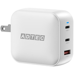 ＰＤ対応ＧａＮ　ＡＣ充電器／１００Ｗ／ＵＳＢ－Ａｘ１・Ｃｘ２／ホワイト　ＡＰＤ－Ｖ１００ＡＣ２－ＷＨ　■お取り寄せ品