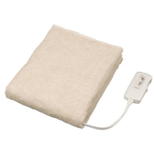 電気敷毛布　電磁波をカット。温室センサー付き　【お取り寄せ品】９営業日以内届