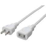 電源延長ケーブル　２ピン－２ピン　５ｍ