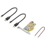 ＴｈｉｎｋＳｔａｔｉｏｎ　ＵＳＢ４　デュアルポート　ＰＣＩｅカード　４ＸＨ１Ｕ５８０３５　■お取り寄せ品