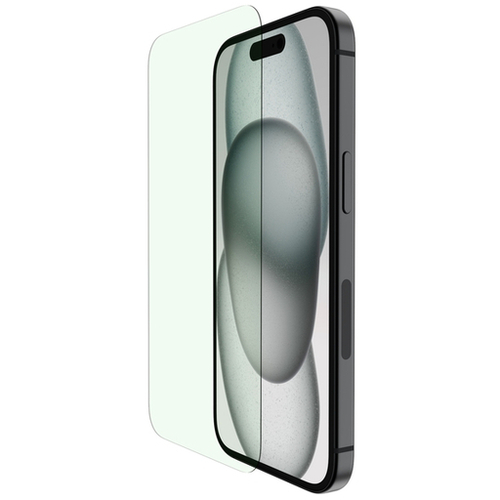 ＳｃｒｅｅｎＦｏｒｃｅ　ｉＰｈｏｎｅ　１５用　ウルトラガラス２　ブルーライトカット抗菌画面保護フィルム　■お取り寄せ品