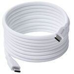 ＵＳＢ　Ｔｙｐｅ－Ｃケーブル／まとまる／シリコン／２．０ｍ／ホワイト　ＭＰＡ－ＣＣＴＭＧＳ２０ＷＨ　■お取り寄せ品