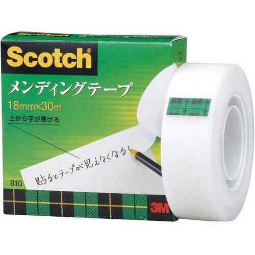 スコッチ　メンディングテープ小巻　１８ｍｍ&times;３０ｍ