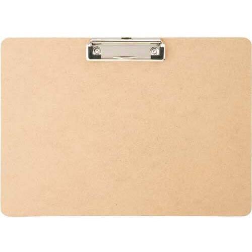 ＭＤＦクリップボード　ナチュラル　Ａ４ヨコ　５０枚