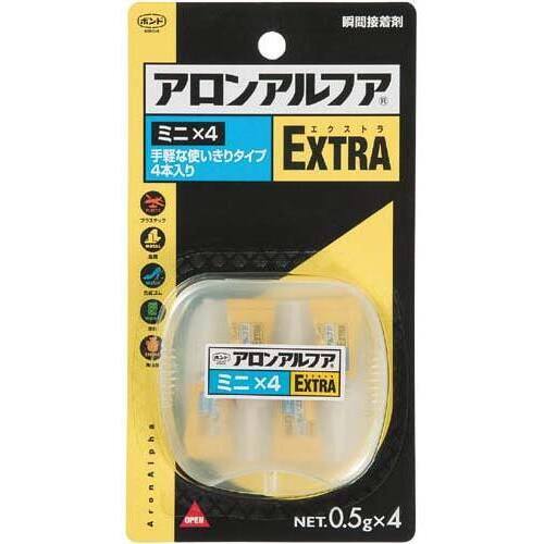 ボンド　アロンアルフアＥＸＴＲＡミニ　４本入