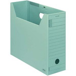 ファイルボックス　Ｆタイプフタ付　Ａ４横　緑１０個