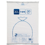 高密度薄手ゴミ袋少量パック　３０Ｌ　３０枚