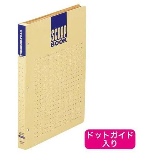 スクラップブックＤ　ドット入　綴込式　Ａ４縦２８枚