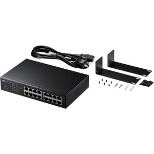 Ｇｉｇａ対応スイッチングハブ（１６ポート・ループ検知機能付き）　■お取り寄せ品