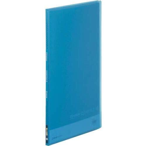 シンプリーズクリアーファイル　（透明）１０Ｐ　青　１０冊入