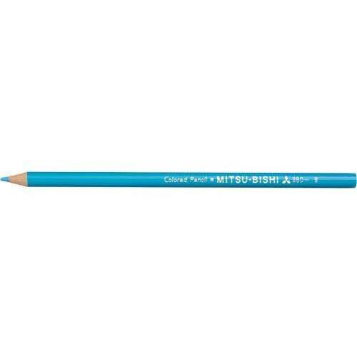 色鉛筆８８０　８　水色　１２本入