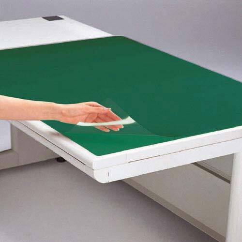 塩ビデスクマットエコノミー　１５９０&times;６９０ｍｍ　【お取り寄せ品】６営業日以内届