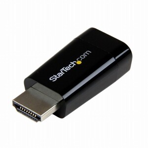 コンパクトＨＤＭＩ－ＶＧＡ変換アダプタ／コンバータ　■２営業日内届