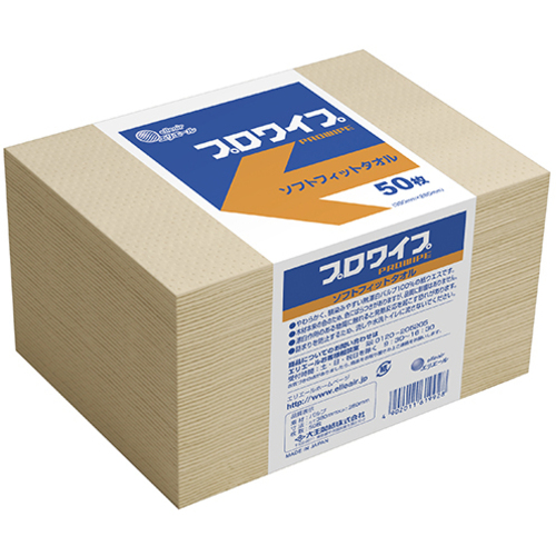 エリエール　プロワイプ　ソフトフィットタオル帯どめ　５０枚&times;２４パック　７０３５２６