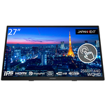 液晶ディスプレイ　２７型／２５６０×１４４０／タッチパネル　ＪＮ－ＩＰＳ２７ＷＱＨＤＲ－Ｃ６５Ｗ－Ｔ　■２営業日内届