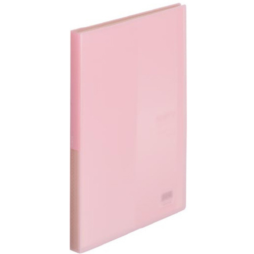 ｓｏｅｒｕクリヤーブック　４０Ｐ　ピーチピンク　【お取り寄せ品】５営業日以内届
