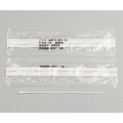 ベスケア　ホスピタル綿棒／紙軸　&phi;３&times;１５２ｍｍ　１本／袋&times;３００袋　Ｐ１５６Ａ－１本　８－３０９７－１０